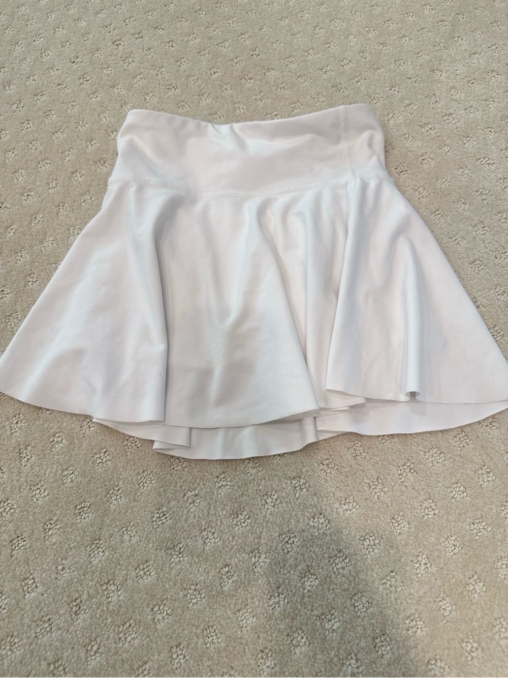 Old Navy Active Girls White Powersoft Skort Size 8 Medium